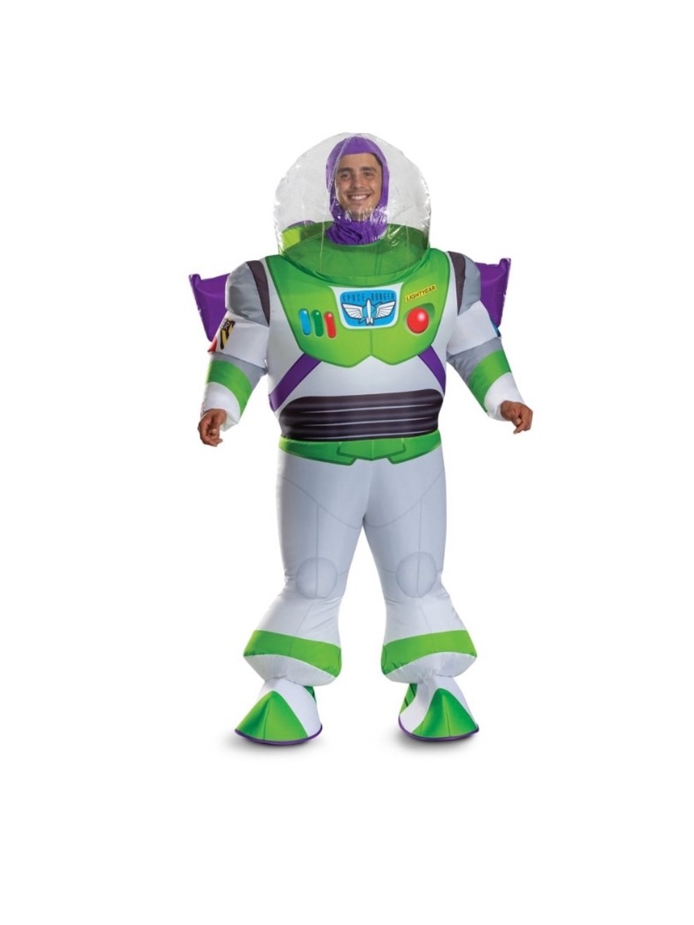NIB. DISNEY Toy Story Buzz Lightyear Adult Inflatable Costume